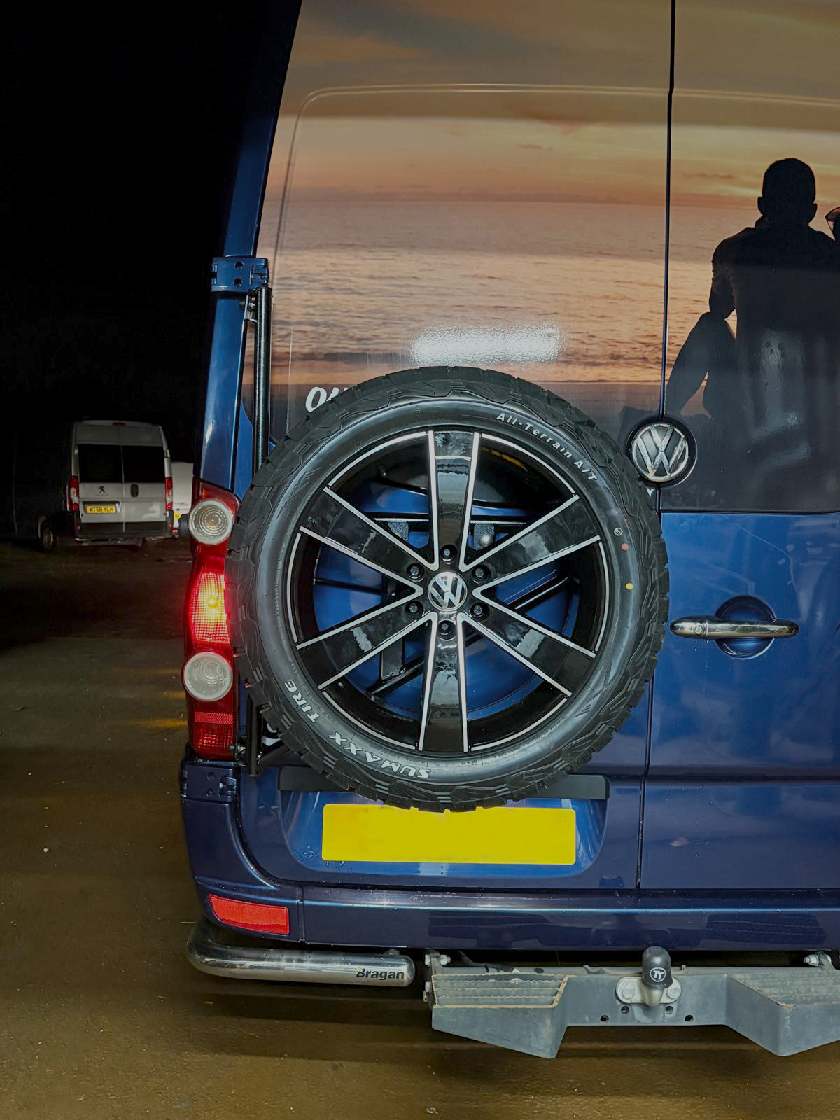 Spare Wheel/Tyre Carrier -  Fits Sprinter 906, VW Crafter, Hymer (2007-2017)
