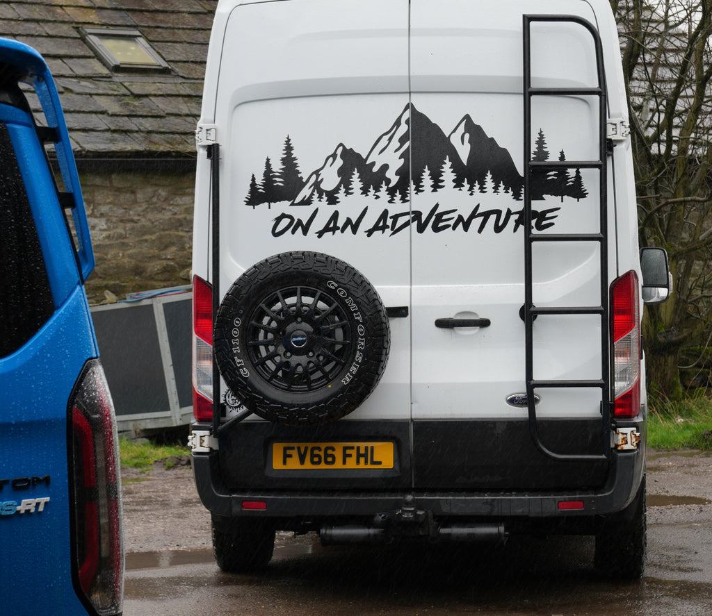 Spare wheel | tyre Carrier - Fits Transit MK8 & MK9