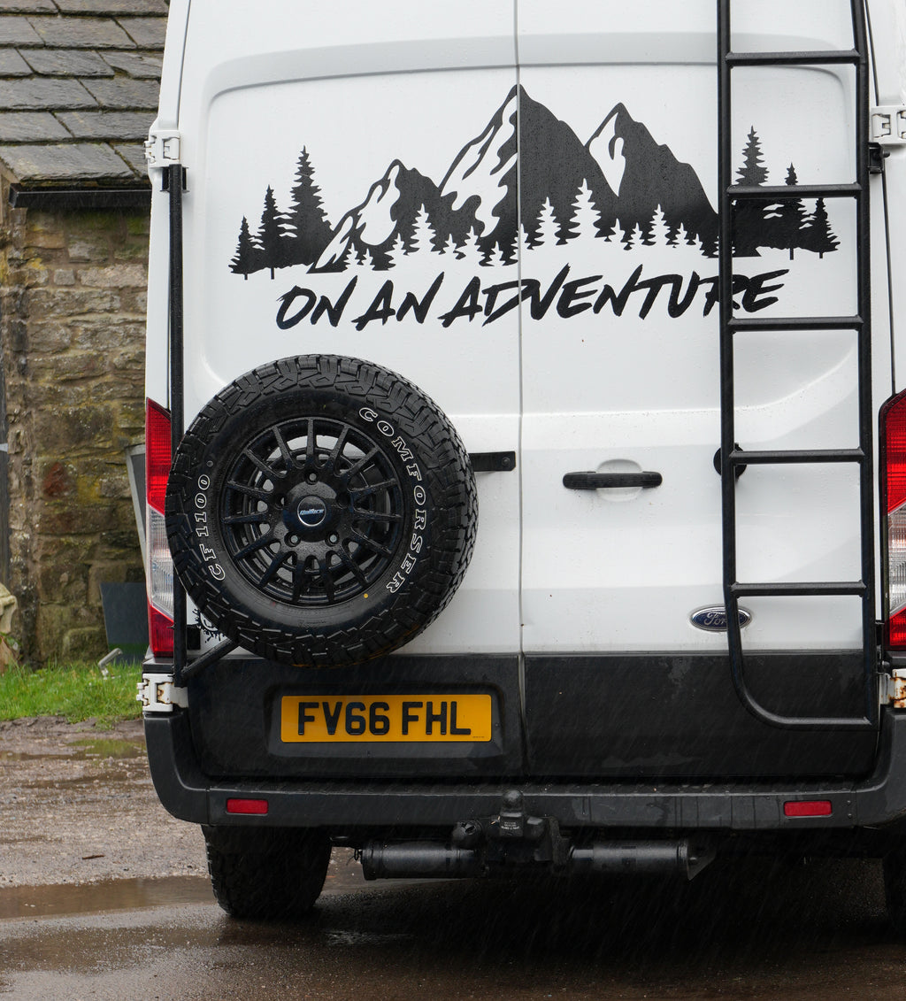 Spare wheel | tyre Carrier - Fits Transit MK8 & MK9