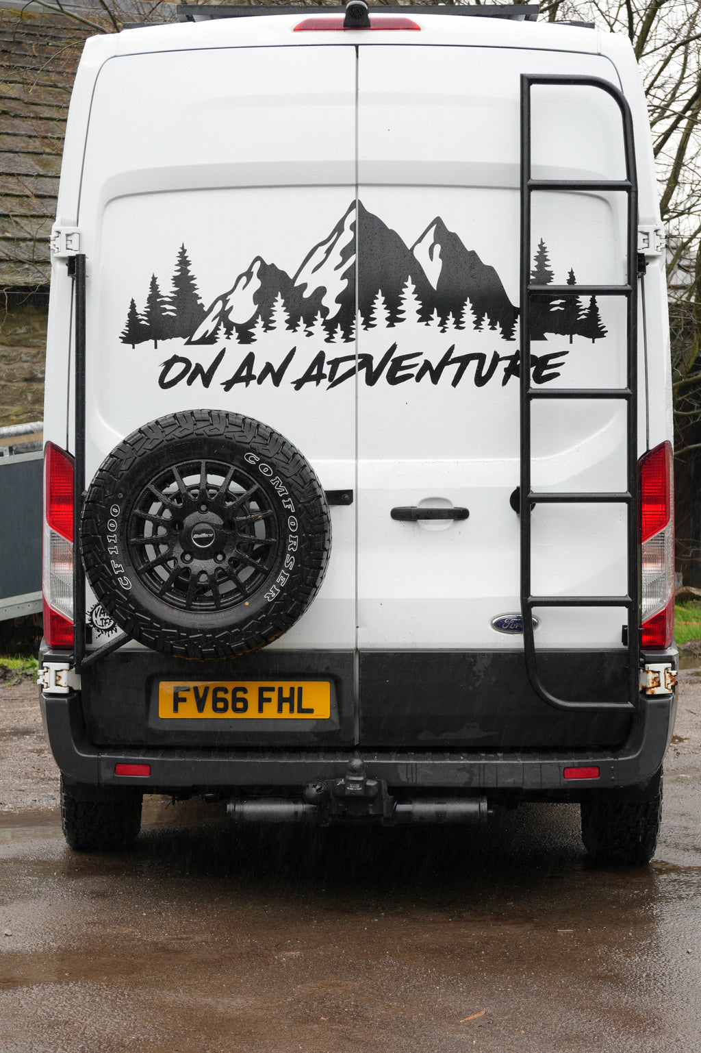 Spare wheel | tyre Carrier - Fits Transit MK8 & MK9