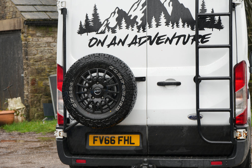 Spare wheel | tyre Carrier - Fits Transit MK8 & MK9