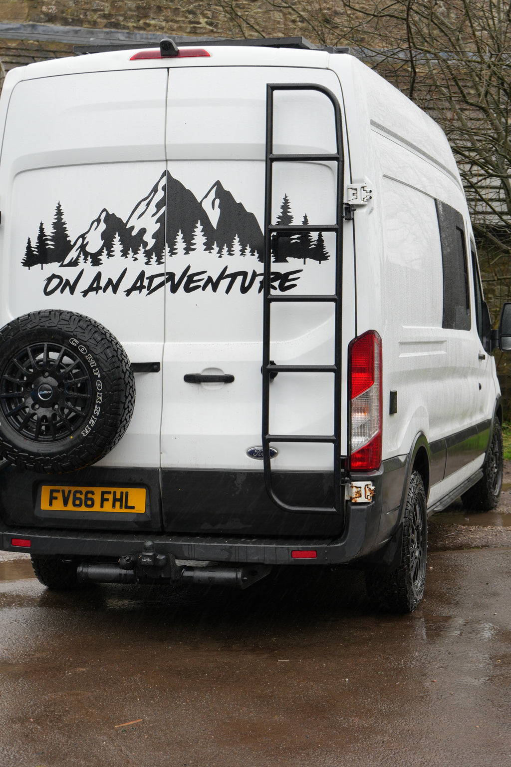 Spare wheel | tyre Carrier - Fits Transit MK8 & MK9