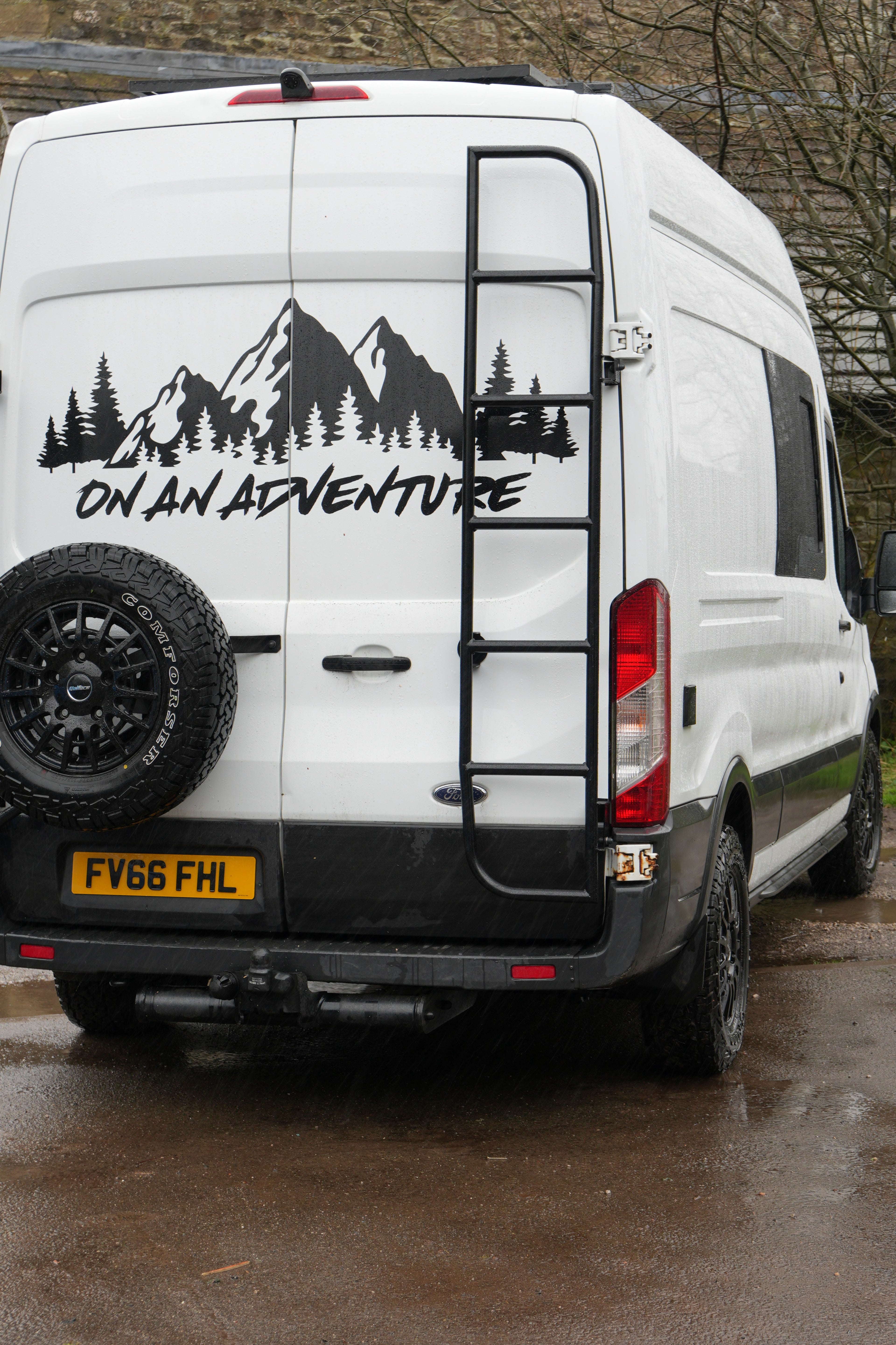 Spare wheel | tyre Carrier - Fits Transit MK8 & MK9