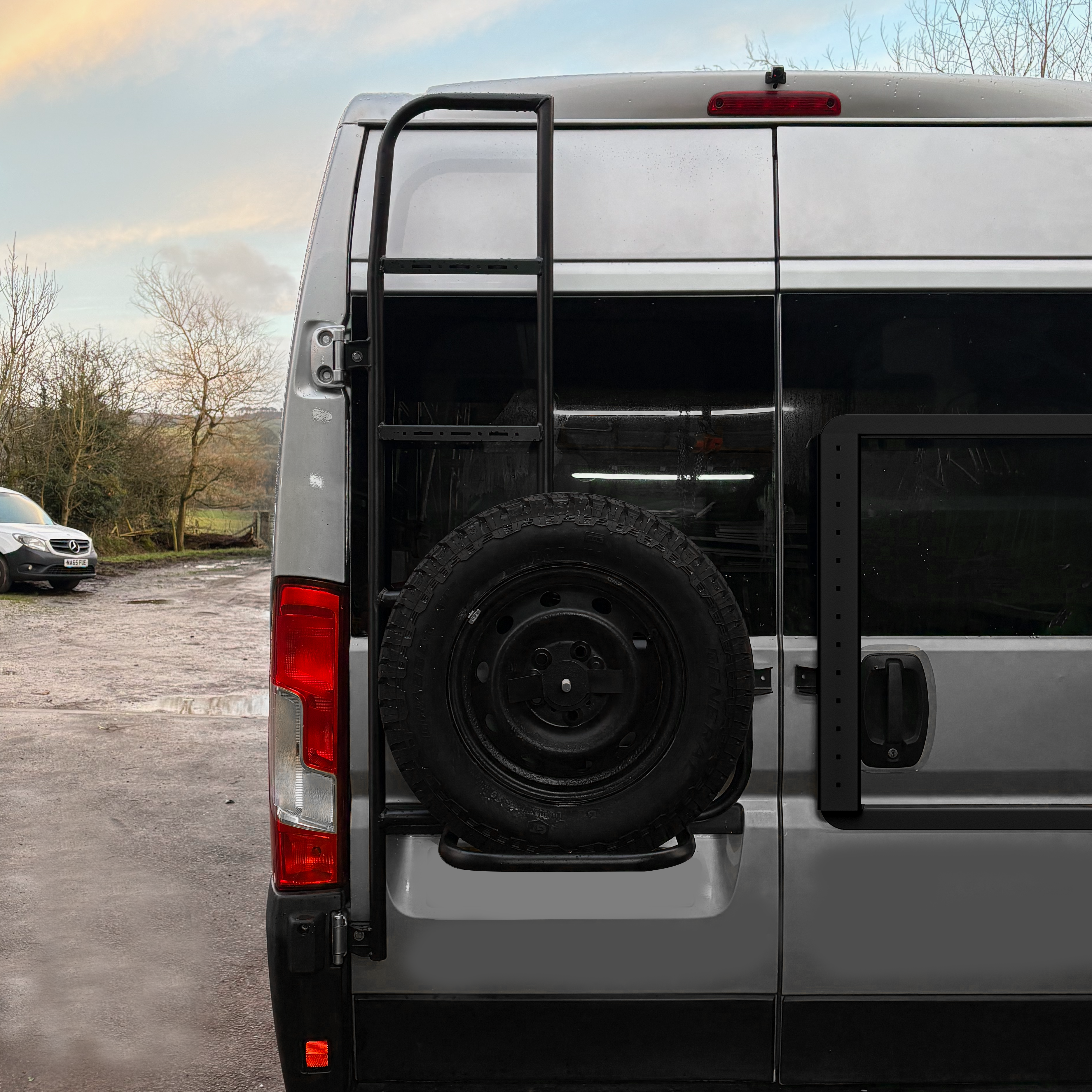 Wheel Carrier/ladder Combination Rack - Fits Peugeot Boxer | Relay | Ducato | Movano | Hymer