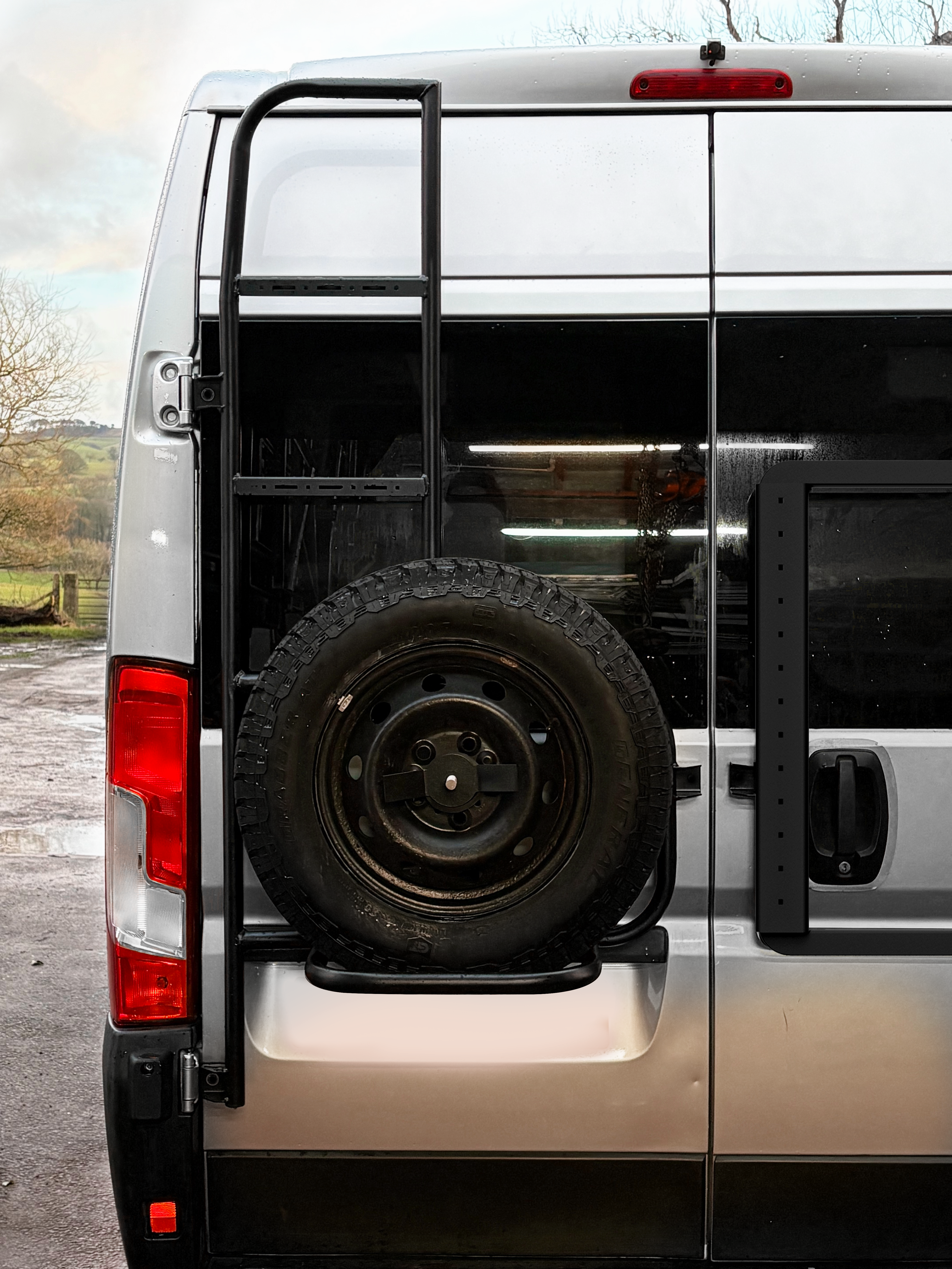 Wheel Carrier/ladder Combination Rack - Fits Peugeot Boxer | Relay | Ducato | Movano | Hymer