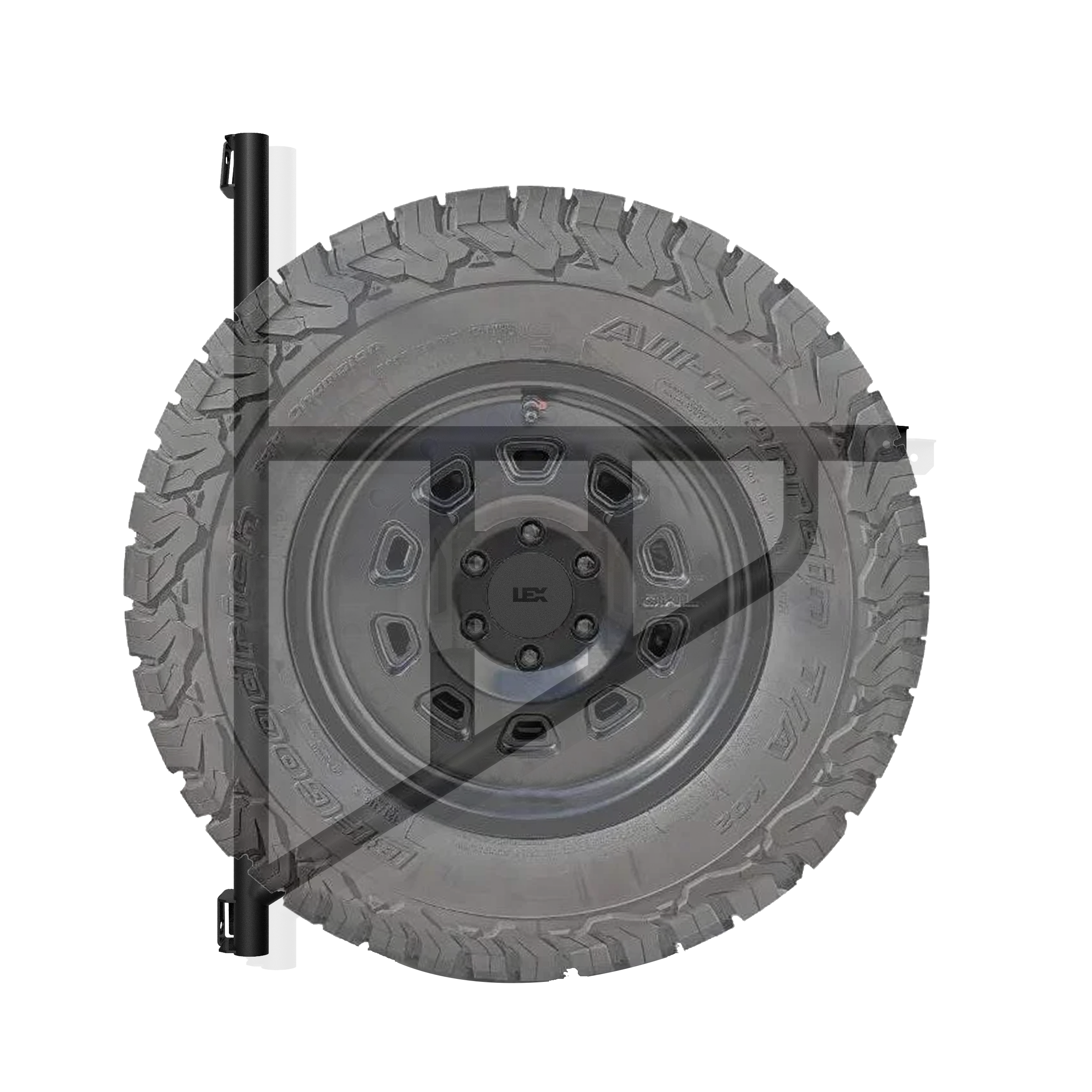 Trailmaster Spare Wheel/Tyre Carrier - Fits Mercedes Sprinter 907, HYMER