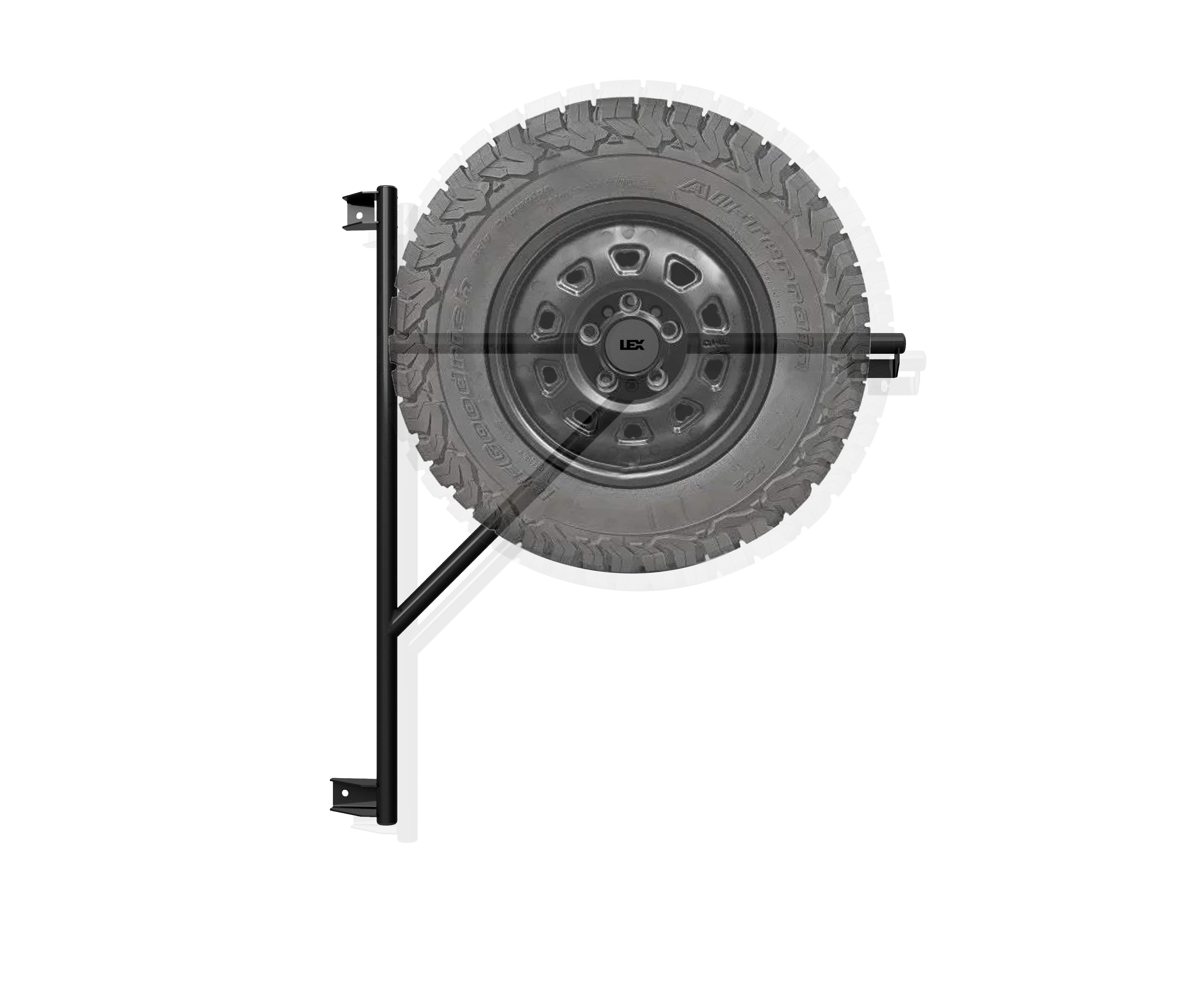 Master | Movano | NV400 Spare Tyre / Wheel  Carrier