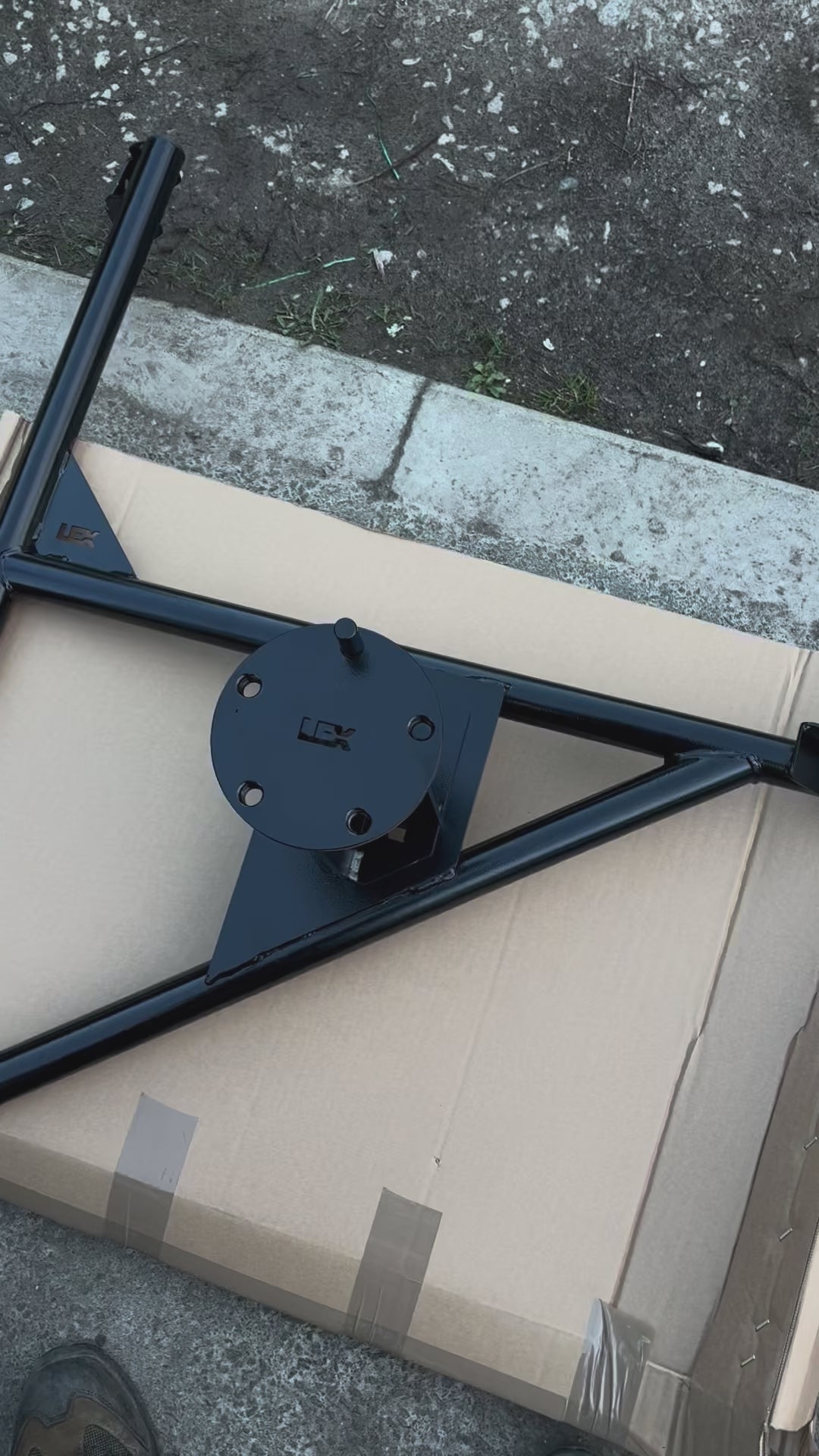 Spare Wheel Carrier - Fits VW Crafter, Man TGE