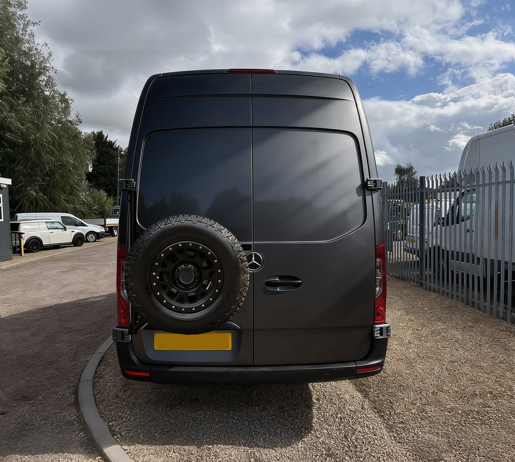 Trailmaster Spare Wheel/Tyre Carrier - Fits Mercedes Sprinter 907, HYMER